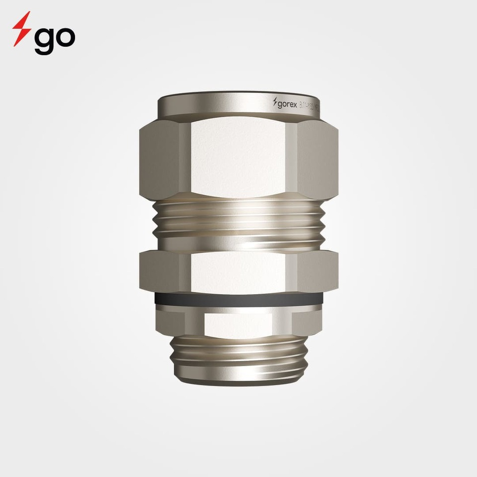 Кабельные вводы взрывозащищенные для бронированного и небронированного кабеля открыто проложенного с одним контуром уплотнения серии В