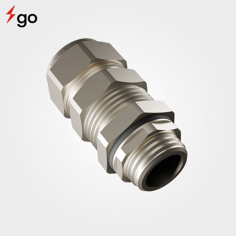 Кабельные вводы взрывозащищенные для бронированного и небронированного кабеля открыто проложенного с двумя контурами уплотнения серии В