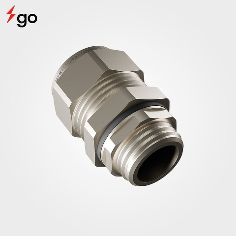 Кабельные вводы взрывозащищенные для бронированного и небронированного кабеля открыто проложенного с одним контуром уплотнения серии В